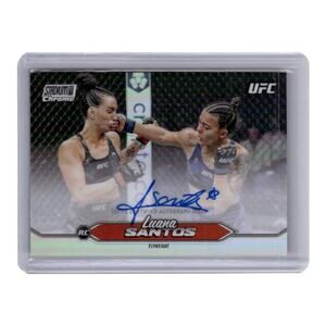 Luana Santos 2025 Topps Stadium Club Chrome Auto RC CAS-LSS